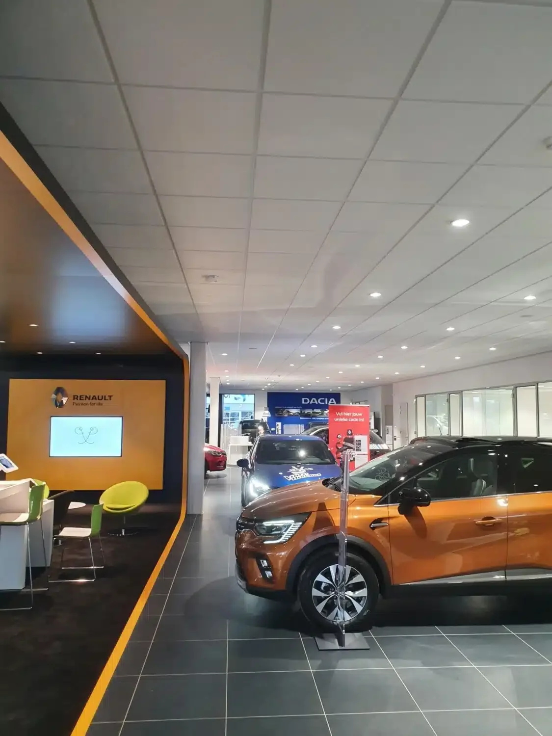 Gerealiseerd interieur: Arend Auto te ’s-Hertogenbosch